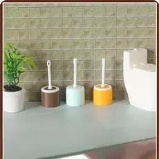 Trove Mini Escova De Vaso Sanitário Para Casa De Bonecas Modelo 3 Pcs Conjunto De Ferramentas De Limpeza De Simulação De