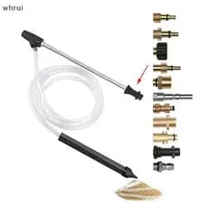 [WHRUI] Kit De Mangueira De Lixadeira De Alta Pressão Para Limpeza De Lavagem De Carros