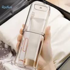 Radius Transparente Escova De Dentes Recipiente De Viagem Portátil Caso Design À Prova De Poeira Ideal Para Viagens Ao A