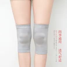 Joelheiras de seda japonesas manter quente velho frio almofadas de perna articulações do joelho frio manter quente estil