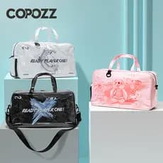 COPOZZ saco de natação à prova dwaterproof água saco seco molhado separação das mulheres dos homens maiô saco armazename
