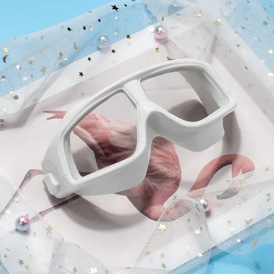 Copoz óculos de natação HD Anti-nevoeiro à prova dwaterproof água grande quadro profissional miopia óculos de natação eq