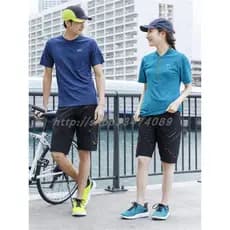 Comércio exterior descobrir pedido Original verão homens correndo esportes de secagem rápida de manga curta roupas de Fi