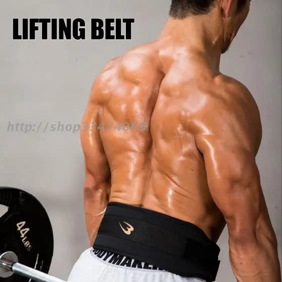 Cinto de Fitness profissional levantamento de peso agachamento cinto protetor Deadlift esportes abdômen-estreito muscula