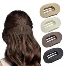 Presilhas de cabelo femininas, presilhas foscas de tamanho médio adequadas para cabelos grossos e finos – ideais para us