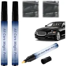 2 Peças Caneta Mágica para Todos os Carros - Caneta Mágica para Arranhões em Carros, Conjunto de Canetas para Reparação