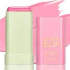Blush Stick - Blush cremoso em bastão, bálsamo hidratante com fixação de cor, blush coreano natural, à prova d'água, de