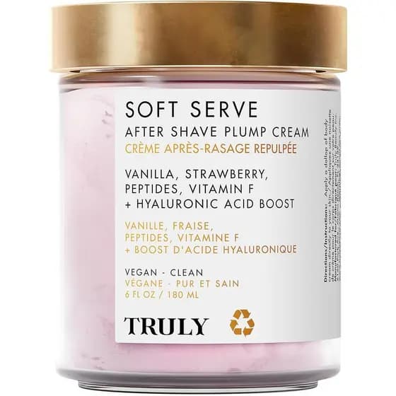 Truly Beauty Creme Hidratante Pós-Barba Soft Serve |   Creme Hidratante e Volumizador para Suavidade Após o Barbear |   