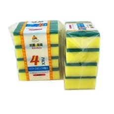 8 peças esponja composta esfregão pote almofada de lavagem prato toalha escova de limpeza cozinha prato pano pote esfreg