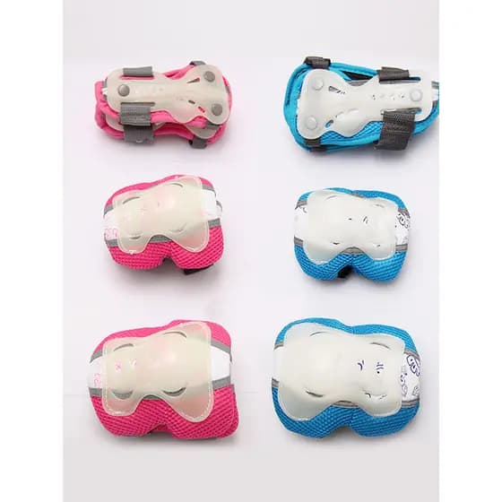 Crianças patinação conjunto de equipamentos de proteção capacete conjunto completo com patins fluorescentes skate bicicl