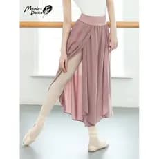 Little Jasmine Ballet Saia Calças de Dança Calças de Prática Feminina Corpo Dança Clássica Calças de Perna Larga Culotte