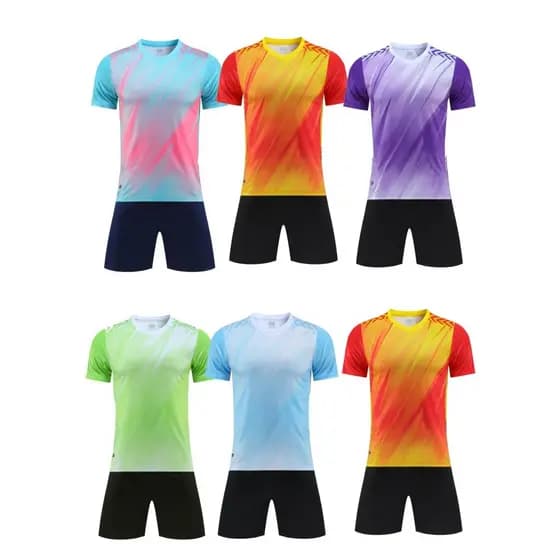 Uniforme de competição de barco dragão uniforme de futebol uniforme de equipe de treinamento de manga curta crianças ver