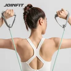 JOINFIT corda de tensão em casa Fitness feminino elástico corda elástica volta ombro aberto volta profissional exercício