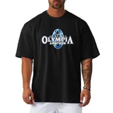 Homens de secagem rápida esportes soltos de manga curta Street Wear ins roupas de Fitness Plus Size roupas de treinament