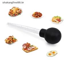 SHBR Cozinha Chien Peru Aves Churrasco Sabor Comida Baster Tubo Bomba Cozinhar Carne Acessórios De .