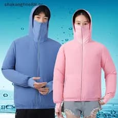 SHBR 2025 Ventilador Inteligente Roupas Masculinas Ao Ar Livre Local De Trabalho Refrigeração Condicionado Prevenção De
