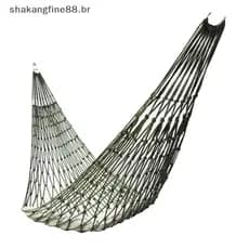 SHBR Corda De Nylon Meshy Hammo Para Cama De Rede De Dormir Ao Ar Livre Com Mesh .