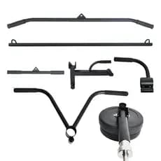 Alça de Fitness de alta posição linha inferior barril Deadlift linha barril mesa baixa posição fileira inferior linha vo