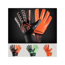 Goleiro de futebol com luvas de proteção de dedo equipamento de proteção de dedo antiderrapante roupa de treinamento adu