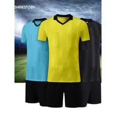 Zhongchao FIFA uniforme de árbitro de futebol terno masculino feminino equipamento de competição manga curta manga longa