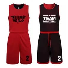 Uniforme de basquete dupla face terno adulto crianças treinamento competição camisa única camada dupla face uniforme de