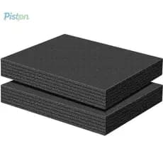 Pistão 1 Pçs Poli Blo Folha Bla Cortável Espuma Estofamento Inserção Casos Folhas De Para Paing Caixa De Ferramentas Arm