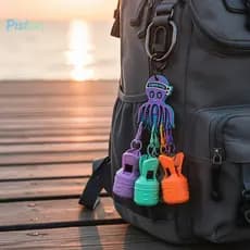 Pistão Isca De Pesca Gabarito Envoltório 6 Pçs À Prova Dwaterproof Água Choco Lula Cobre Protetor Resistente A Rasgos Pa