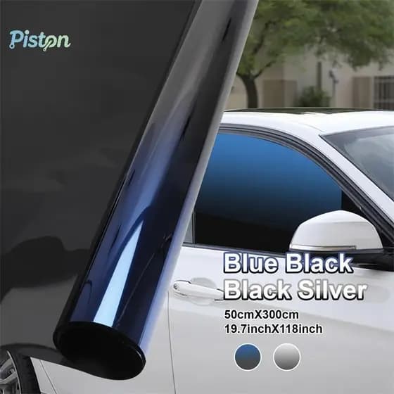 Pistão 3M Gradiente Filme De Carro Isolamento Térmico UV Protegido Mudança De Cor Acessórios Exteriores Matiz Da Janela