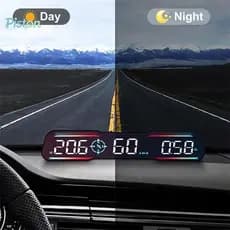 Velocímetro GPS De Pistão G19 HUD , On-Boardputer , Clo , Altitude , Calendário , Passagem , Tempo De Distância De Condu