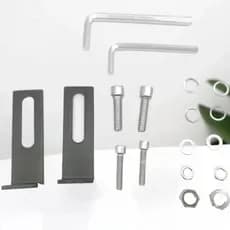 Pistão 1 Par Universal Braet Para Motocicleta Farol Lâmpada De Sinal Fixo Montagem Sujeira Bicicleta Indicador Lâmpadas