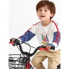 Luvas de equilíbrio para crianças, finas, respiráveis, meio dedo, antiderrapante, barra Horizontal, equitação de bicicle