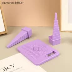 BIBR 3 Formas Mandril Fio Qui Redondo Quadrado Triângulo Espiral Maker Rolo Quilling Ferramentas De Modelagem Fabricação