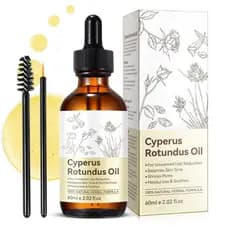 Óleo de Cyprus Rotundus - Óleo de Cyperus, Cyperus Cypress Rotundus para Remoção de Pelos, Redução do Crescimento de Pel