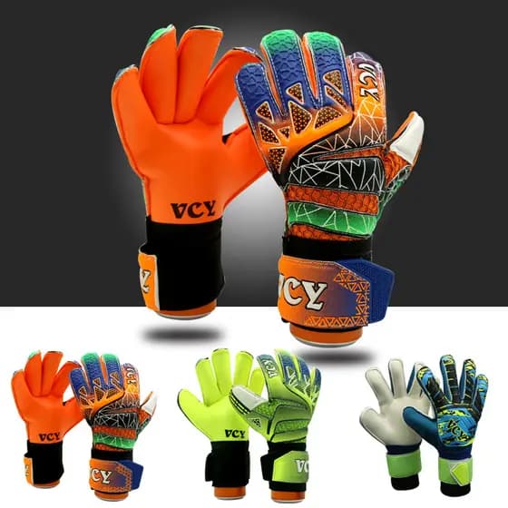 Luvas de goleiro de futebol crianças adulto escola primária adolescente escola proteção de dedo Anti-deslizamento objeti