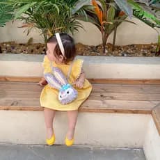 Crianças sacos das crianças menina saco do mensageiro do bebê estrela Delu dos desenhos animados pequena mochila menina