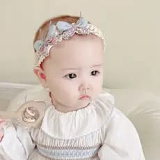 Bonito encontro verão bebê bandana Headwear versão coreana Super bonito bonito bonito princesa acessórios de cabelo do b