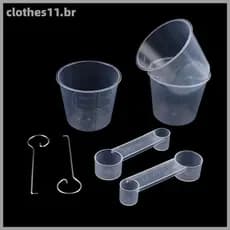 Conjunto De Peças Para Máquina De Fazer Pão CLOT Kit De Colher E Copo Medidor De 200ML Donlim Midea ACA PETRUS BR