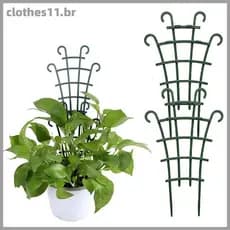 CLOT 2 Unidades Mini Jardim Planta Treliça Estrutura De Suporte De Prateleira De Escalada Para Flores Vegetais BR