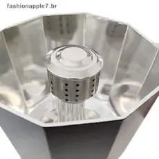 FASHI 1 Peça De Aço Inoxidável Moka Pot Cafeteira Expresso Tampa De Válvula Anti-Respingos
