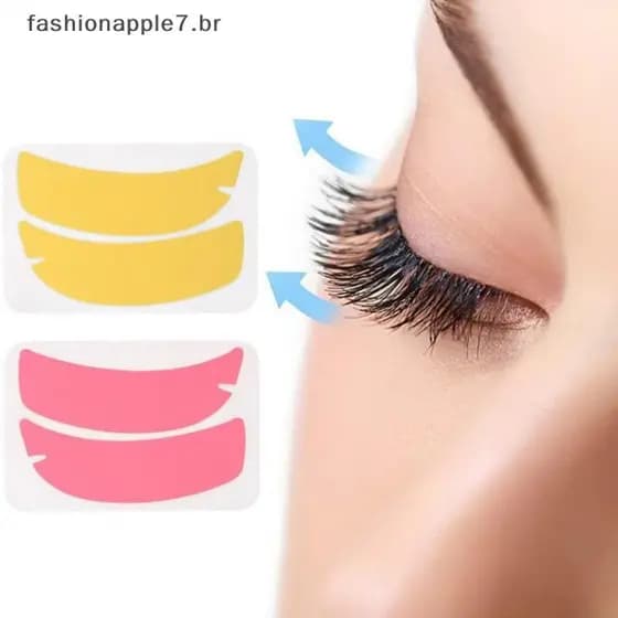 Almofadas De Olho UV Pretas De Silicone FASHI Para Extensão De Cílios Sob O Remendo De Proteção Ocular