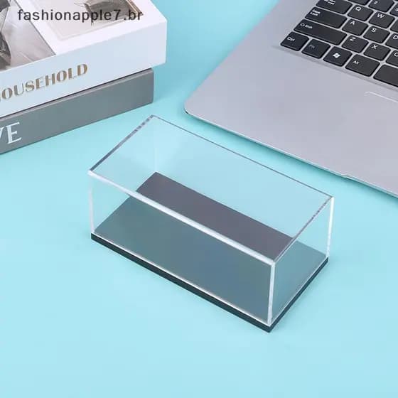 FASHI Caixa De Exibição De Acrílico Transparente Em Escala 1 : 43 , Capa Dura Para Colecionáveis De Modelo De Carro