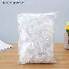 FASHI 100pcs Protetor De Ouvido Descartável À Prova D'água Protetores Acessório De Cabeleireiro