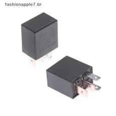 FASHI DC 12V 40A Corrente Nominal 1NO 1NC SPDT 4/5 Pinos Relé De Alarme Automotivo Para Carro 40 Amp