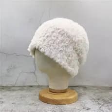 K chapéu de malha chapéu de pilha de pelúcia pulôver chapéu quente de inverno feminino All-Match chapéu de lã chapéu de