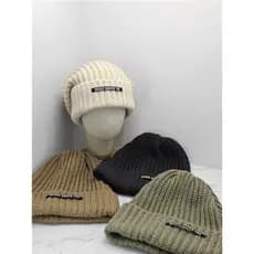 Merad chapéu plus size chapéu de malha solto plus size circunferência da cabeça chapéu de lã outono inverno quente pulôv