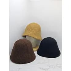 Merad chapéu balde de lã de alta qualidade, chapéu balde, outono inverno, combinado, literário, feminino, jovem, cedo E