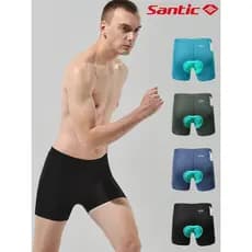 Santic santic santic ciclismo roupa interior das mulheres dos homens respirável dinâmico calças de ciclismo estrada roup