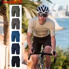 Moridike Santic Calças de Ciclismo Cinto Almofada Primavera Verão Shorts de Ciclismo Calças de Bicicleta de Estrada Resp