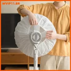 Capa De Malha Universal À Prova De Poeira WVIP Para Ventiladores De Torre E Piso Proteção Total Armazenamento Doméstico