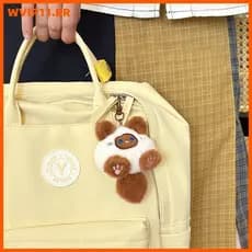 WVIP Chaveiro De Pelúcia De Gato De Cauda Longa Para Mulheres , Meninas , Mochila , Carro , Bolsa , Decoração , Presente